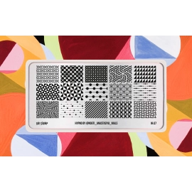 Go! Stamp, Пластина 37 Hypno by @nogti_anastasiya_nails